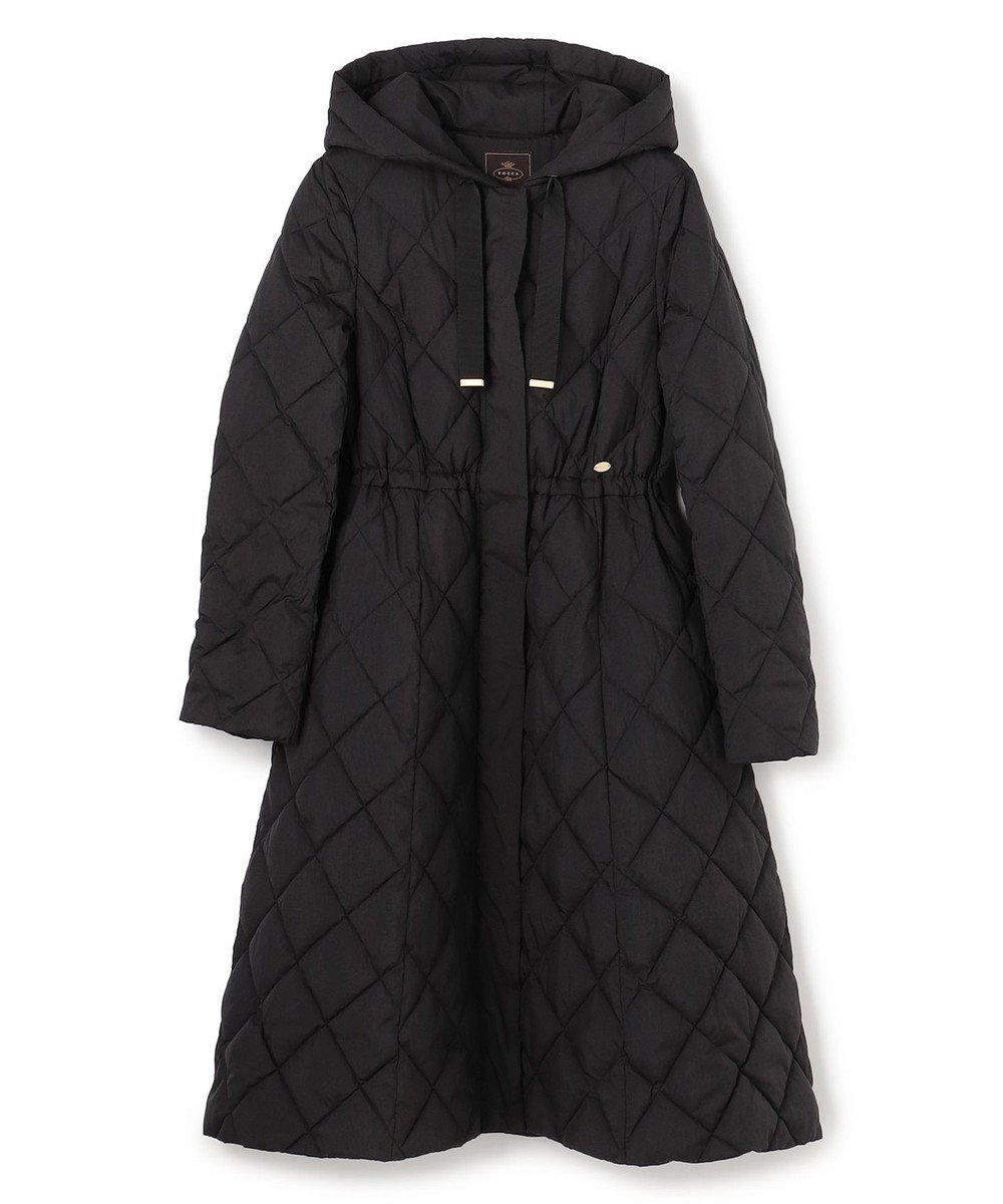 【トッカ/TOCCA】の【洗える・消臭】PLAYING CARD ロングコート インテリア・キッズ・メンズ・レディースファッション・服の通販 founy(ファニー) 　ファッション　Fashion　レディースファッション　Fashion for Women　アウター　Coat / Outerwear Collection　コート・ロングコート・ピーコート　Long Coats, Peacoats & More　レディースジャケット・軽アウター　Jackets　新作・新入荷　New Arrivals / New In　2025年　2025　2025-2026秋冬・A/W　Autumn/Winter 2025–26 AW25–26　冬　Winter / This Winter　エレガント 上品　Elegant　ジャケット　Jacket, Outerwear　タフタ　Taffeta, Structured Fabric　ダウン　Down, Puffer　ミドル　Middle Length, Mid Height　ロング　Long, Long-Length　洗える　Machine Washable　A/W・秋冬　Autumn/Winter　ブラック系|ID: prp329100004719733 ipo3291000000034104988