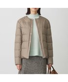 【ジェイ プレス/J.PRESS】の【洗える】ライトダウン ノーカラー ジャケット モカ系|ID: prp329100004719737 ipo3291000000034105006