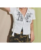 【ウィゴー/WEGO】のWジップスタッズクロップドSSトップス 人気、トレンドファッション・服の通販 founy(ファニー) ファッション Fashion レディースファッション Fashion for Women トップス・カットソー Cut & Sew Tops シャツ・ブラウス・オフィスカジュアル Elegant Blouses & Button-Ups ロングTシャツ・Tシャツ Longline T-Shirts & Tees カットソー・ベーシックTシャツ Cut-and-Sewn Tops / Stretch Tees & Basics おすすめ Recommended / Our Picks インナー Innerwear カットソー Cut and Sewn Top キャミ Camisole, Cami Top タンク Tank Top, Sleeveless Top トレンド Trend, Trending Now 半袖 Short Sleeve, Half Sleeve 夏 Summer 春 Spring S/S・春夏 SS, Spring/Summer, Warm Season thumbnail ホワイト|ID: prp329100004719738 ipo3291000000034105009