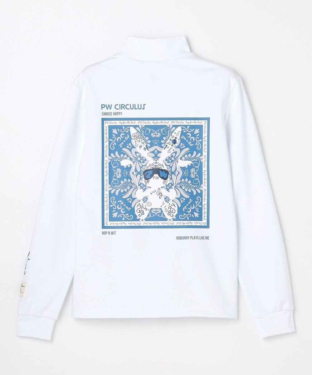 【ピーダブリュサーキュラス/PW CIRCULUS】の【吸水速乾 / UV遮蔽率99.9% UVカット / ストレッチ】【WOMEN】アニマルグラフィックロングスリーブモックT ゴルフウェア レディース 人気、トレンドファッション・服の通販 founy(ファニー) ファッション Fashion レディースファッション Fashion for Women トップス・カットソー Cut & Sew Tops シャツ・ブラウス・オフィスカジュアル Elegant Blouses & Button-Ups ロングTシャツ・Tシャツ Longline T-Shirts & Tees カットソー・ベーシックTシャツ Cut-and-Sewn Tops / Stretch Tees & Basics イラスト Illustration インナー Innerwear 秋 Autumn カットソー Cut and Sewn Top グラデーション Gradient, Ombre グラフィック Graphic, Graphic Design 吸水 Absorbent, Quick-Dry ストレッチ Stretch, Stretchy Fabric 猫 Cat, Kitty プリント Print, Printed Pattern ベーシック Basic, Essential A/W・秋冬 Autumn/Winter ゴルフ Golf 2025年 2025 2025-2026秋冬・A/W Autumn/Winter 2025–26 AW25–26 other-1|ID: prp329100004719743 ipo3291000000034105022