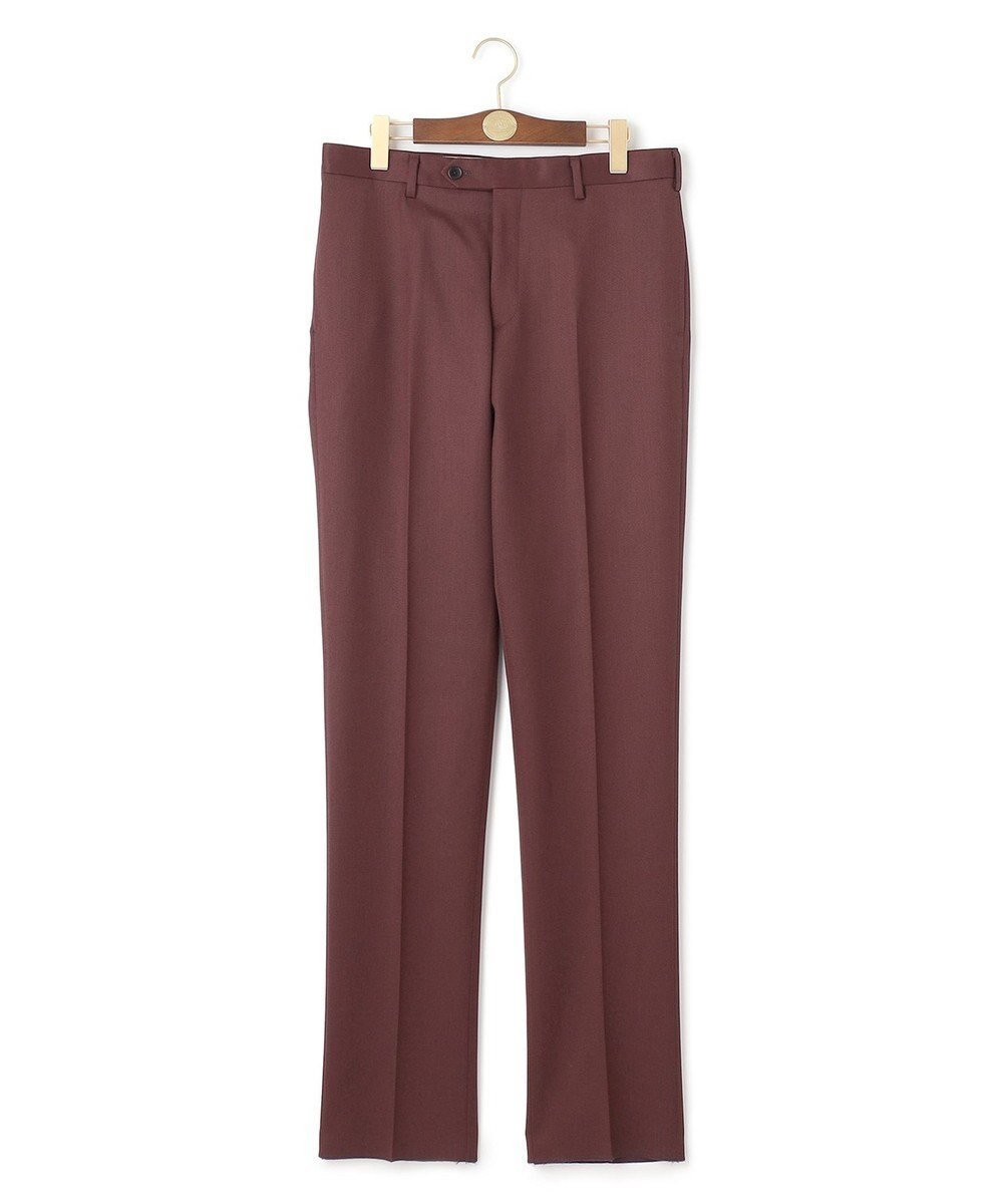【ジェイ プレス/J.PRESS / MEN】の【WEB・一部店舗限定】 キャバルリー ツイル スラックス インテリア・キッズ・メンズ・レディースファッション・服の通販 founy(ファニー) 　ファッション　Fashion　メンズファッション　Fashion for Men　ボトムス　Bottoms　スポーティ　Sporty, Casual Athletic　スラックス　Slacks, Dress Pants　ツイル　Twist, Twisted Detail　リラックス　Relax, Relaxed Fit　A/W・秋冬　Autumn/Winter　ワイン系|ID: prp329100004720763 ipo3291000000034114311