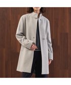 【ジェイ プレス/J.PRESS】のショートビーバー スタンドカラー コート トップグレー系|ID: prp329100004720765 ipo3291000000034320146