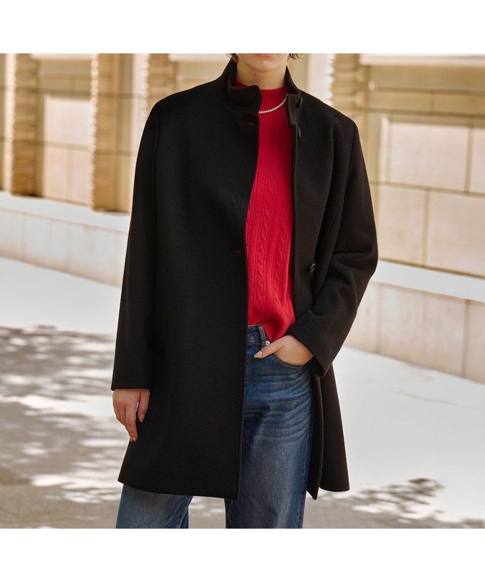 【ジェイ プレス/J.PRESS】のショートビーバー スタンドカラー コート 人気、トレンドファッション・服の通販 founy(ファニー) ファッション Fashion レディースファッション Fashion for Women アウター Coat / Outerwear Collection コート・ロングコート・ピーコート Long Coats, Peacoats & More レディースジャケット・軽アウター Jackets ショート Short, Short Length ジャケット Jacket, Outerwear スタンド Stand Collar, Upright Stand バランス Balance, Style Balance 防寒 Cold Protection, Winter-Ready 冬 Winter / This Winter A/W・秋冬 Autumn/Winter other-1|ID: prp329100004720765 ipo3291000000034474859