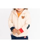 【ミキハウスホットビスケッツ/MIKI HOUSE HOT BISCUITS / KIDS】の【80-120cm】 顔ドンパーカー アイボリー|ID: prp329100004720770 ipo3291000000034114359