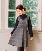 【組曲 / KIDS/KUMIKYOKU】の【110-140㎝】チェック ワンピース ブラック系|ID: prp329100004720783 ipo3291000000034347684