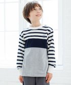 【ジェイ プレス/J.PRESS / KIDS】の【100-130cm】ボーダーミックス カットソー ネイビー系1|ID: prp329100004720784 ipo3291000000034114419