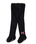 【ミキハウスホットビスケッツ/MIKI HOUSE HOT BISCUITS / KIDS】の【70-120cm】 ワンポイントリボン タイツ 黒|ID: prp329100004720788 ipo3291000000034114430