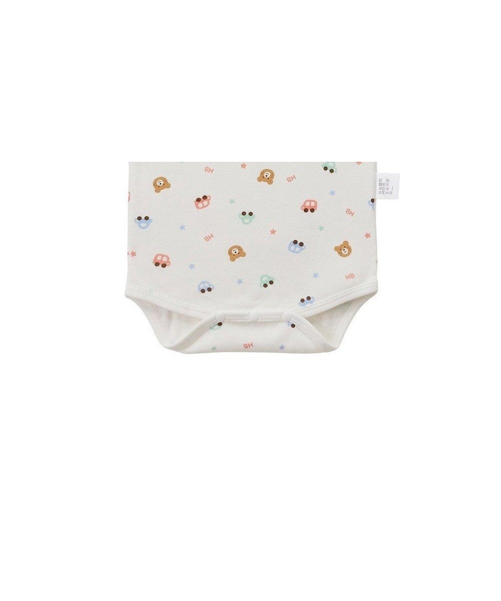 【ミキハウスホットビスケッツ/MIKI HOUSE HOT BISCUITS / KIDS】の【70-80cm】 半袖ボディシャツ(かぶり仕様) インテリア・キッズ・メンズ・レディースファッション・服の通販 founy(ファニー) 　ファッション　Fashion　キッズファッション　Fashion for Kids　インナー　Innerwear　コンビ　Combo, Combination Style　ショート　Short, Short Length　半袖　Short Sleeve, Half Sleeve　卒業式　Graduation Ceremony　グリーン|ID: prp329100004720790 ipo3291000000034114435