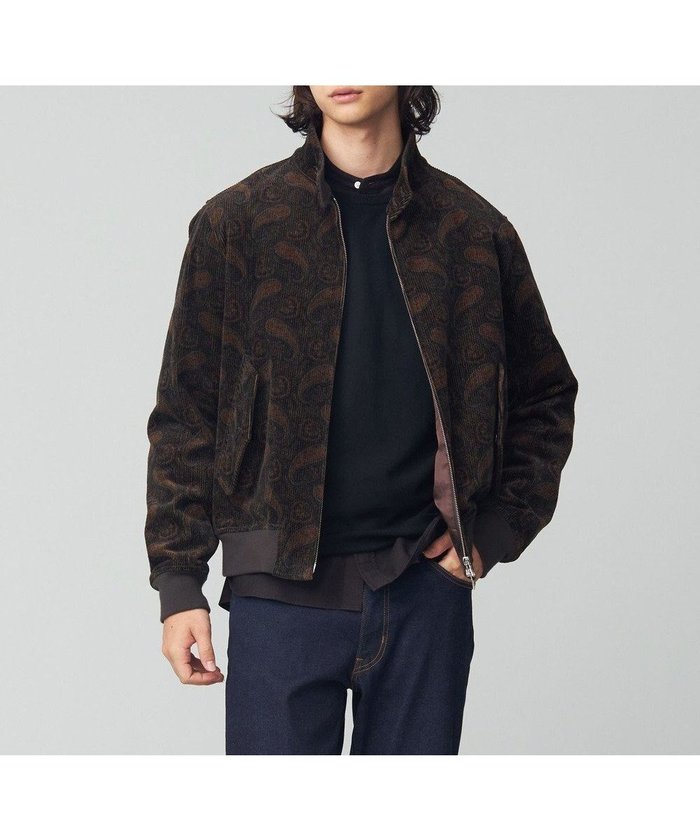 【ジェイ プレス/J.PRESS / MEN】のペイズリープリント コーデュロイ ゴルフジャケット インテリア・キッズ・メンズ・レディースファッション・服の通販 founy(ファニー) https://founy.com/ ファッション Fashion メンズファッション Fashion for Men アウター Men's Coats Outerwear ブルゾンジャケット / カジュアルアウター Bomber Jackets & Blousons インナー Innerwear キュプラ Cupro, Eco Fabric クラシック Classic, Timeless Style コーデュロイ Corduroy, Cord Fabric ジャケット Jacket, Outerwear ストレッチ Stretch, Stretchy Fabric 定番 Standard, Basic Item バランス Balance, Style Balance ブルゾン Blouson, Bomber Jacket ペイズリー Paisley, Ethnic Pattern モダン Modern, Contemporary A/W・秋冬 Autumn/Winter エレガント 上品 Elegant ゴルフ Golf |ID: prp329100004720799 ipo3291000000034114459