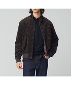【ジェイ プレス/J.PRESS / MEN】のペイズリープリント コーデュロイ ゴルフジャケット ダークブラウン系|ID: prp329100004720799 ipo3291000000034114460
