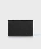 【ポールスミス/Paul Smith / MEN】のベジタンストライプトリム 名刺入れ ブラック|ID: prp329100004720800 ipo3291000000034114464