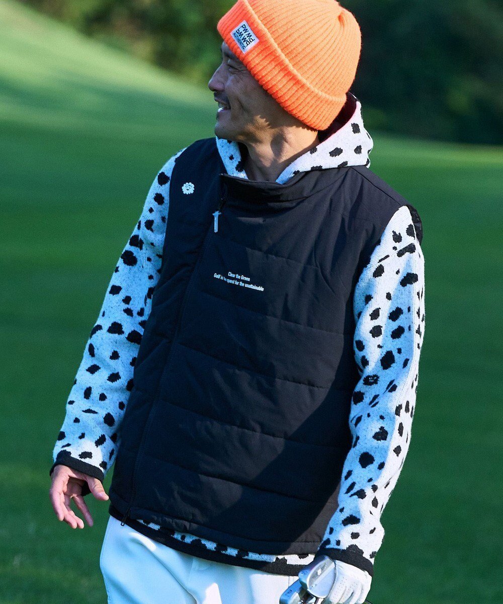 【ピーダブリュサーキュラス/PW CIRCULUS / MEN】の【MEN】中綿ベスト インテリア・キッズ・メンズ・レディースファッション・服の通販 founy(ファニー) 　ファッション　Fashion　メンズファッション　Fashion for Men　アウター　Men's Coats Outerwear　2024年　2024　2024-2025秋冬・A/W　Autumn/Winter 2024–25 AW24–25　キルティング　Quilted, Quilting　クール　Cool, Chic　ジャケット　Jacket, Outerwear　スタイリッシュ　Stylish, Fashionable　ダウン　Down, Puffer　ベスト　Vest, Waistcoat　ポケット　Pocket, Pocket Detail　メンズ　Men's, Menswear　ラウンド　Round, Round Neck　冬　Winter / This Winter　秋　Autumn　A/W・秋冬　Autumn/Winter　ブラック系|ID: prp329100004720802 ipo3291000000035074408