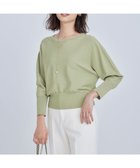 【組曲/KUMIKYOKU】の【5色展開・UVケア】スタイルアップ ドルマンスリーブ ニット 人気、トレンドファッション・服の通販 founy(ファニー) ファッション Fashion レディースファッション Fashion for Women トップス・カットソー Cut & Sew Tops ニット Knit Tops & Sweaters ストレッチ Stretch, Stretchy Fabric セーター Sweater, Knitwear フォルム Silhouette, Form A/W・秋冬 Autumn/Winter エレガント 上品 Elegant thumbnail ピスタチオ系|ID: prp329100004720812 ipo3291000000034114507