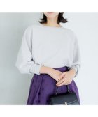 【組曲/KUMIKYOKU】の【洗える・6色展開】Elenaドルマンニット プルオーバー 人気、トレンドファッション・服の通販 founy(ファニー) ファッション Fashion レディースファッション Fashion for Women トップス・カットソー Cut & Sew Tops ニット Knit Tops & Sweaters カジュアルプルオーバー・ニットトップス Pullovers & Knit Tops / Casual Pullovers シンプル Simple, Minimal セーター Sweater, Knitwear パール Pearl, Pearl Accent ボトム Bottoms, Lower Wear エレガント 上品 Elegant 洗える Machine Washable A/W・秋冬 Autumn/Winter thumbnail ライトグレー系|ID: prp329100004720819 ipo3291000000034191519