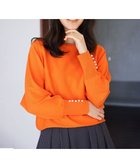 【組曲/KUMIKYOKU】の【洗える・6色展開】Elenaドルマンニット プルオーバー 人気、トレンドファッション・服の通販 founy(ファニー) ファッション Fashion レディースファッション Fashion for Women トップス・カットソー Cut & Sew Tops ニット Knit Tops & Sweaters カジュアルプルオーバー・ニットトップス Pullovers & Knit Tops / Casual Pullovers シンプル Simple, Minimal セーター Sweater, Knitwear パール Pearl, Pearl Accent ボトム Bottoms, Lower Wear エレガント 上品 Elegant 洗える Machine Washable A/W・秋冬 Autumn/Winter thumbnail オレンジ系|ID: prp329100004720819 ipo3291000000034191521