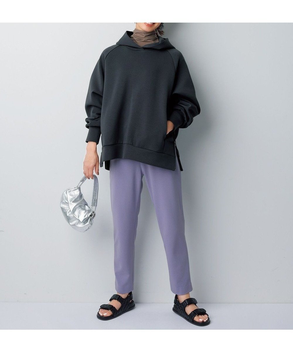 【アンフィーロ 自由区/UNFILO】のドロストスティックパンツ インテリア・キッズ・メンズ・レディースファッション・服の通販 founy(ファニー)  ファッション Fashion レディースファッション Fashion for Women パンツ Pants & Trousers 洗える Machine Washable ジョーゼット Georgette, Semi-Sheer Fabric ストレッチ Stretch, Stretchy Fabric リラックス Relax, Relaxed Fit A/W・秋冬 Autumn/Winter ライラック系|ID: prp329100004720822 ipo3291000000034257161