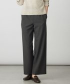 【ジェイ プレス/J.PRESS】のSOFTサーモ2way ストレート パンツ チャコール系|ID: prp329100004720825 ipo3291000000035411540