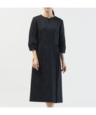 【ジェイ プレス/J.PRESS】のボタニカルジャガード ワンピース ダークネイビー系|ID: prp329100004720826 ipo3291000000034320152