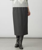 【ジェイ プレス/J.PRESS】のSOFTサーモ2way ナロースカート チャコール系|ID: prp329100004720831 ipo3291000000034189734