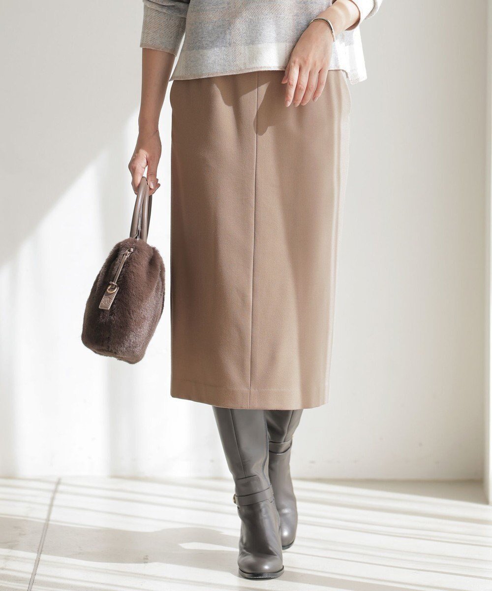 【ジェイ プレス/J.PRESS】のSOFTサーモ2way ナロースカート 人気、トレンドファッション・服の通販 founy(ファニー) 　ファッション　Fashion　レディースファッション　Fashion for Women　スカート　Skirts　アクリル　Acrylic Material　ウォーム　Warm Fabric　シンプル　Simple, Minimal　スタイリッシュ　Stylish, Fashionable　ストレッチ　Stretch, Stretchy Fabric　ストレート　Straight, Straight Cut　スマート　Smart, Elegant　ヨーク　Yoke, Yoke Design　冬　Winter / This Winter　A/W・秋冬　Autumn/Winter　 other-1|ID: prp329100004720831 ipo3291000000034413100