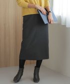 【ジェイ プレス/J.PRESS】のSOFTサーモ2way ナロースカート チャコール系|ID: prp329100004720831 ipo3291000000034545324