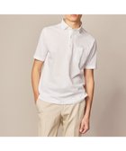 【ジョセフ アブード/JOSEPH ABBOUD / MEN】の【吸水速乾/上質感】千鳥サッカーポロシャツ ホワイト系|ID: prp329100004721467 ipo3291000000034122011