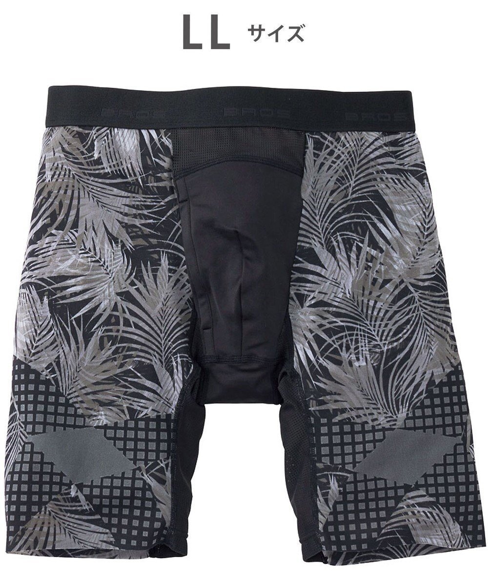 【ワコール/Wacoal / MEN】のボクサーパンツ【CROSSWALKER】はいて歩いてカロリー消費アップをめざそう!ムレ軽減設計 前開き スパッツ ロング丈 GX6007 /ブロス バイ ワコールメン インテリア・キッズ・メンズ・レディースファッション・服の通販 founy(ファニー) ファッション Fashion メンズファッション Fashion for Men ボトムス Bottoms アンダー Underwear Essentials カッティング Cutting Detail クール Cool, Chic トレンド Trend, Trending Now フロント Front, Front Design ロング Long, Long-Length ダークブラウン|ID: prp329100004721472 ipo3291000000034584602