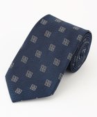 【ジェイ プレス/J.PRESS / MEN】の【J.PRESS SPUN SILK COLLECTION】小紋柄ネクタイ ネイビー系7|ID: prp329100004721480 ipo3291000000034122060