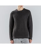 【ジョゼフ オム/JOSEPH HOMME / MEN】の新柄【洗える】モロッカンクリスタル クルーネックニット ダークグリーン系|ID: prp329100004721488 ipo3291000000034122082