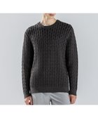 【ジョゼフ オム/JOSEPH HOMME / MEN】の新柄【洗える】モロッカンクリスタル クルーネックニット ダークグリーン系|ID: prp329100004721488 ipo3291000000034243612