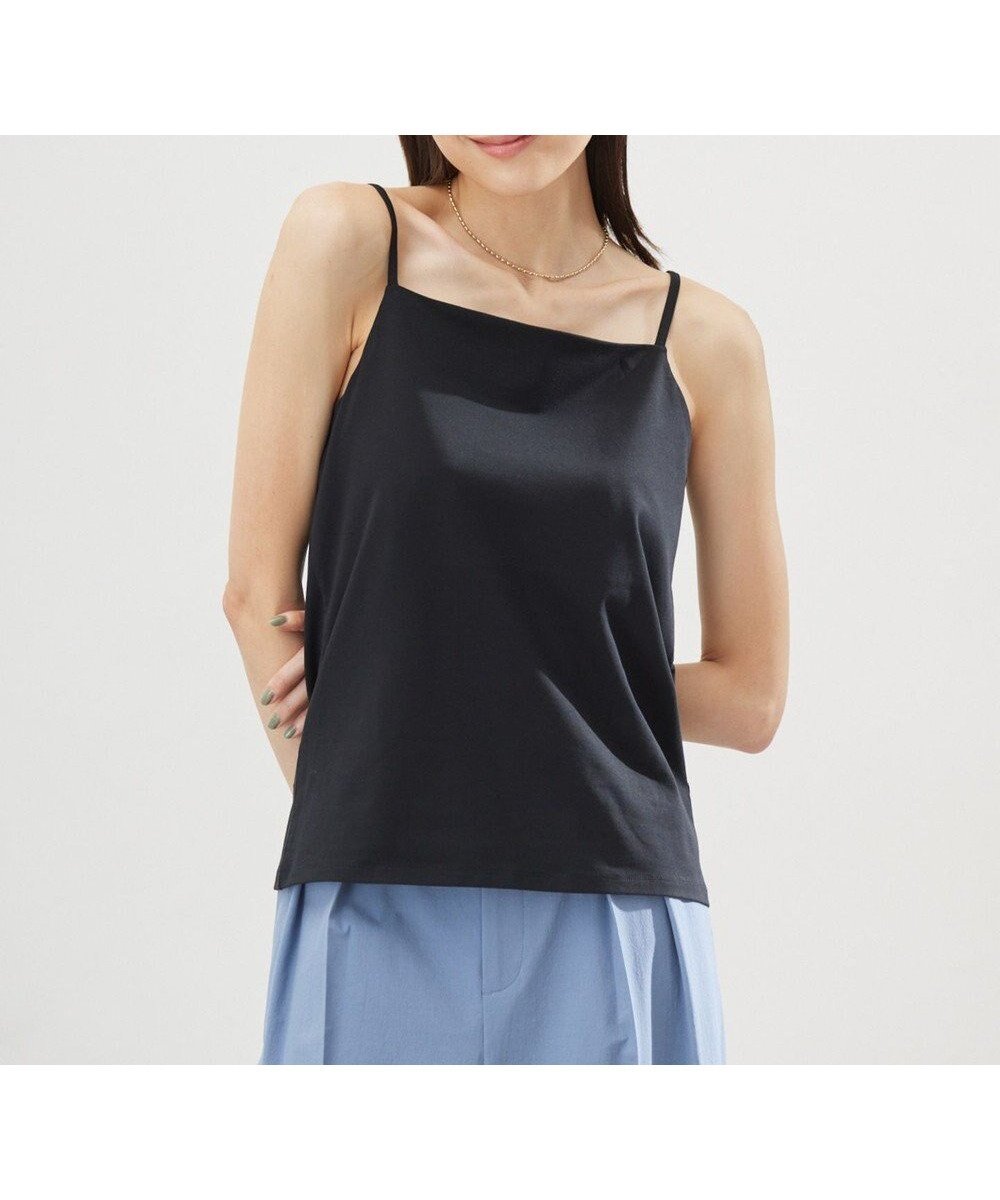 【組曲/KUMIKYOKU】のキャミソール インテリア・キッズ・メンズ・レディースファッション・服の通販 founy(ファニー) ファッション Fashion レディースファッション Fashion for Women トップス・カットソー Cut & Sew Tops キャミソール&ノースリーブ Camisoles & Sleeveless Tops インナー Innerwear 春 Spring キャミソール Camisole, Spaghetti Strap Top 抗菌 Antibacterial, Bacteria-Resistant シルケット Silket, Silky Cotton ストレッチ Stretch, Stretchy Fabric トレンド Trend, Trending Now フィット Fit, Slim Fit ベーシック Basic, Essential S/S・春夏 SS, Spring/Summer, Warm Season おすすめ Recommended / Our Picks 夏 Summer ブラック系|ID: prp329100004721491 ipo3291000000034656787