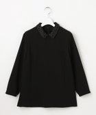 【ジェイ プレス/J.PRESS】の【セットアップ対応・洗える・2way】セラテリーダブルクロス ブラウス ブラック系|ID: prp329100004721500 ipo3291000000034122123