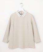【ジェイ プレス/J.PRESS】の【セットアップ対応・洗える・2way】セラテリーダブルクロス ブラウス グレージュ系|ID: prp329100004721500 ipo3291000000034122124