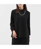 【ジェイ プレス/J.PRESS】の【セットアップ対応・2way】セラテリーダブルクロス ブラウス ブラック系|ID: prp329100004721500 ipo3291000000034320078