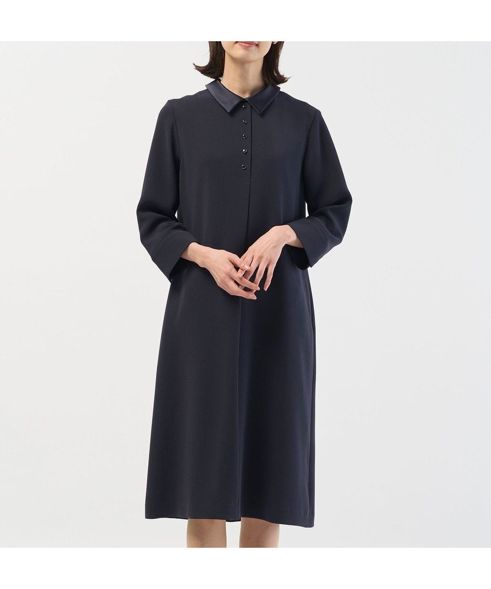 【ジェイ プレス/J.PRESS】の【2way】セラテリーダブルクロス 襟付き ワンピース 人気、トレンドファッション・服の通販 founy(ファニー) ファッション Fashion レディースファッション Fashion for Women ワンピース Dresses 洗える Machine Washable 抗菌 Antibacterial, Bacteria-Resistant サテン Satin, Glossy Fabric ストレッチ Stretch, Stretchy Fabric フロント Front, Front Design A/W・秋冬 Autumn/Winter S/S・春夏 SS, Spring/Summer, Warm Season 夏 Summer エレガント 上品 Elegant セレモニー Ceremony ビジネス 仕事 通勤 Business / Work / Commuting other-1|ID: prp329100004721502 ipo3291000000034320084