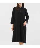 【ジェイ プレス/J.PRESS】の【2way】セラテリーダブルクロス 襟付き ワンピース ブラック系|ID: prp329100004721502 ipo3291000000034320086