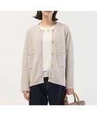 【ジェイ プレス/J.PRESS】のNEW TWEED ニット ジャケット ベージュミックス系|ID: prp329100004721507 ipo3291000000034320109