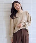 【エニー/ANY】の【手洗い可】ショートシャギープルオーバーニット ベージュ|ID: prp329100004721511 ipo3291000000034122157