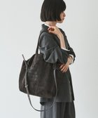 【ラシット/russet】のステンシルデザインスエード2WAYトートバッグ(CE-1639) Gray|ID: prp329100004721524 ipo3291000000034122200