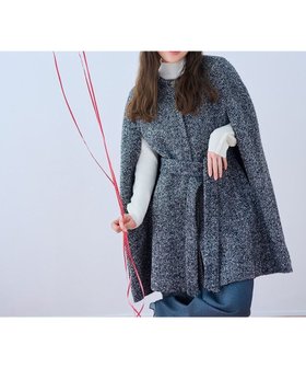 【トッカ/TOCCA】の【消臭】SNOWBERRY POCKET TWEED ポンチョ 人気、トレンドファッション・服の通販 founy(ファニー) ファッション Fashion レディースファッション Fashion for Women アウター Coat / Outerwear Collection レディースジャケット・軽アウター Jackets ポンチョ・ケープコート Ponchos & Capes ジャケット Jacket, Outerwear スタイリッシュ Stylish, Fashionable ツイード Twill, Twill Weave トレンド Trend, Trending Now ポケット Pocket, Pocket Detail ポンチョ Poncho, Cape Style ループ Loop, Loop Knit 冬 Winter / This Winter A/W・秋冬 Autumn/Winter 新作・新入荷 New Arrivals / New In 2025年 2025 2025-2026秋冬・A/W Autumn/Winter 2025–26 AW25–26 |ID:prp329100004721525