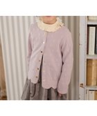 【エニィ/ANY / KIDS】のリボン ジャガード カーディガン ベージュ|ID: prp329100004722695 ipo3291000000035605439