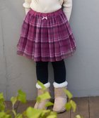 【エニィ/ANY / KIDS】のチュール スカッツ ピンク×チェック|ID: prp329100004722696 ipo3291000000034134064