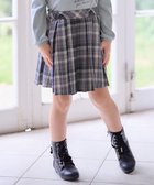 【エニィ/ANY / KIDS】のチェック プリーツ スカパン ネイビー系|ID: prp329100004722724 ipo3291000000034134123