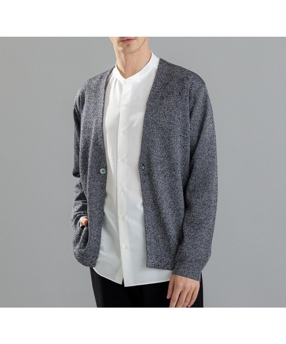 【ジョゼフ オム/JOSEPH HOMME / MEN】のウォッシャブルペーパー カーディガン インテリア・キッズ・メンズ・レディースファッション・服の通販 founy(ファニー) 　ファッション　Fashion　メンズファッション　Fashion for Men　トップス・カットソー　Cut & Sew Tops　ニット・セーター / 定番トップス　Knit Tops & Sweaters　カーディガン / 羽織り　Cardigans　カットソー　Cut and Sewn Top　カーディガン　Cardigan, Knitwear　セーター　Sweater, Knitwear　フロント　Front, Front Design　リラックス　Relax, Relaxed Fit　エレガント 上品　Elegant　ビジネス 仕事 通勤　Business / Work / Commuting　夏　Summer　春　Spring　S/S・春夏　SS, Spring/Summer, Warm Season　ブラック系|ID: prp329100004722737 ipo3291000000034347859
