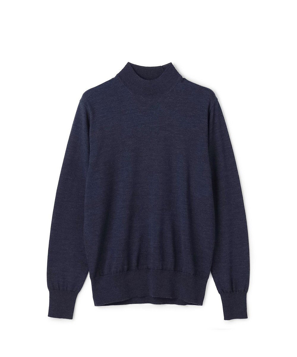 【ジョゼフ オム/JOSEPH HOMME / MEN】の【HIGH GRADE LINE】ヤマガタメリノ モックネックニット インテリア・キッズ・メンズ・レディースファッション・服の通販 founy(ファニー) ファッション Fashion メンズファッション Fashion for Men トップス・カットソー Cut & Sew Tops ニット・セーター / 定番トップス Knit Tops & Sweaters インナー Innerwear セーター Sweater, Knitwear リラックス Relax, Relaxed Fit エレガント 上品 Elegant A/W・秋冬 Autumn/Winter ネイビー系|ID: prp329100004722740 ipo3291000000034767914