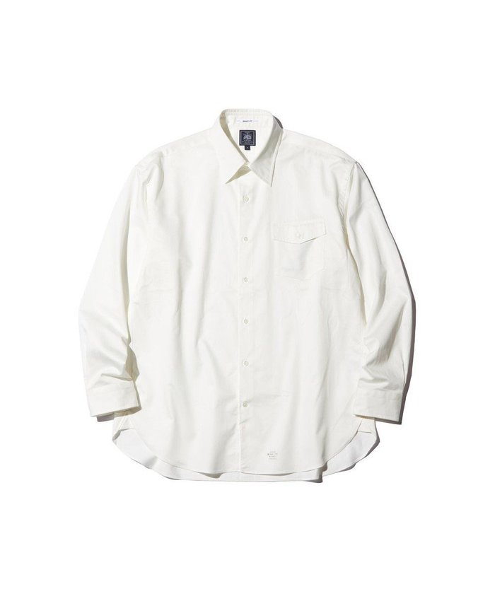 【ジェイ プレス/J.PRESS / MEN】の【J.PRESS ORIGINALS】Finx Cotton Twill Baggy Fit Shirt インテリア・キッズ・メンズ・レディースファッション・服の通販 founy(ファニー) https://founy.com/ ファッション Fashion メンズファッション Fashion for Men トップス・カットソー Cut & Sew Tops メンズシャツ Shirts クラシカル Classical, Vintage-Inspired シルク Silk, 100% Silk フラップ Flap, Flap Pocket ポケット Pocket, Pocket Detail リラックス Relax, Relaxed Fit A/W・秋冬 Autumn/Winter S/S・春夏 SS, Spring/Summer, Warm Season 夏 Summer エレガント 上品 Elegant |ID: prp329100004722743 ipo3291000000034817053