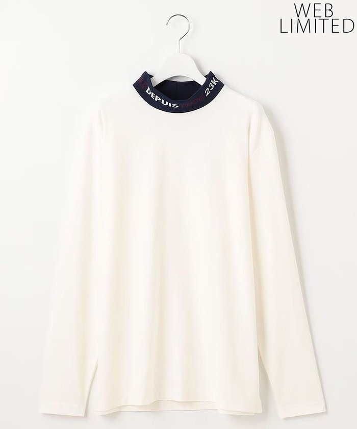 【23区 ゴルフ/23区GOLF / MEN】の【MEN/EC限定】【吸水速乾/UVケア】リブ襟 モックネックシャツ インテリア・キッズ・メンズ・レディースファッション・服の通販 founy(ファニー) https://founy.com/ ファッション Fashion メンズファッション Fashion for Men トップス・カットソー Cut & Sew Tops メンズシャツ Shirts インナー Innerwear カットソー Cut and Sewn Top スウィング Swing, Flare Movement スポーティ Sporty, Casual Athletic 吸水 Absorbent, Quick-Dry A/W・秋冬 Autumn/Winter |ID: prp329100004722756 ipo3291000000034134223