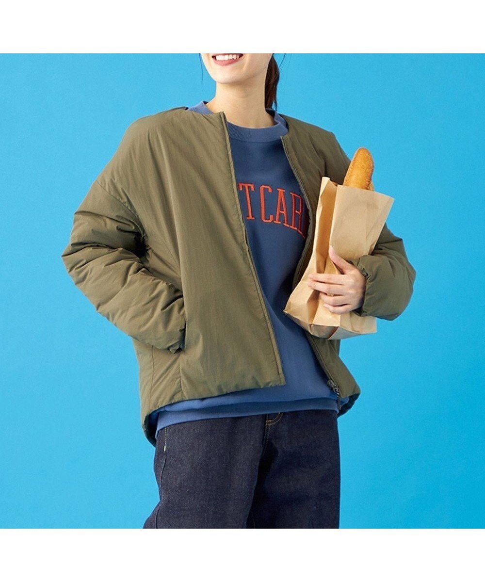 【シェアパーク/SHARE PARK】の【UNISEX】蓄熱中綿モンスターカーディガン(S・Mサイズ) インテリア・キッズ・メンズ・レディースファッション・服の通販 founy(ファニー) ファッション Fashion レディースファッション Fashion for Women ユニセックス Unisex, Genderless カーディガン Cardigan, Knitwear ジャケット Jacket, Outerwear ダウン Down, Puffer A/W・秋冬 Autumn/Winter オリーブ|ID: prp329100004722757 ipo3291000000034199299