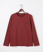 【ジョセフ アブード マウンテン/JOSEPH ABBOUD MOUNTAIN】の【JAPANファブリック/吸水速乾】プレーティング天竺アウトドア Tシャツ ワイン系|ID: prp329100004722765 ipo3291000000034134257