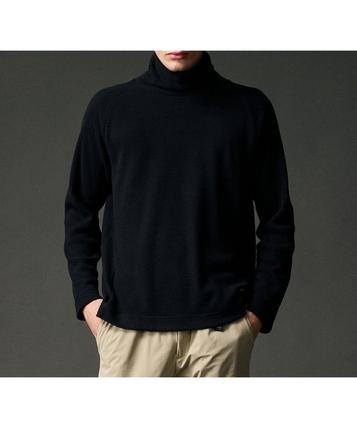 【ジョセフ アブード マウンテン/JOSEPH ABBOUD MOUNTAIN】の【日本製/吸湿発熱/蓄熱保温/ソフト】ソフトウォームワッフル タートルネック Tシャツ インテリア・キッズ・メンズ・レディースファッション・服の通販 founy(ファニー) https://founy.com/ ファッション Fashion レディースファッション Fashion for Women トップス・カットソー Cut & Sew Tops シャツ・ブラウス・オフィスカジュアル Elegant Blouses & Button-Ups ロングTシャツ・Tシャツ Longline T-Shirts & Tees カットソー・ベーシックTシャツ Cut-and-Sewn Tops / Stretch Tees & Basics タートルネック・ハイネックトップス Turtlenecks & High-Neck Tops カットソー Cut and Sewn Top スマート Smart, Elegant スリーブ Sleeve, Long Sleeve / Short Sleeve タートルネック Turtleneck, High Neck 長袖 Long Sleeve, Full Sleeve ワッフル Waffle, Waffle Knit 冬 Winter / This Winter A/W・秋冬 Autumn/Winter 新作・新入荷 New Arrivals / New In おすすめ Recommended / Our Picks 日本製 Made In Japan |ID: prp329100004722768 ipo3291000000034134264